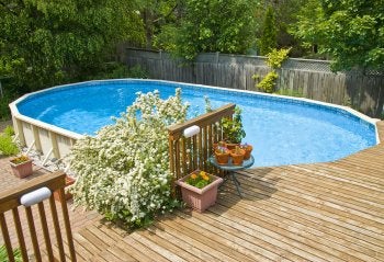 Outdoor Space Around Your Above Ground Pool