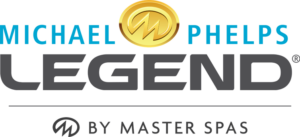 michael phelps legend hot tubs logo