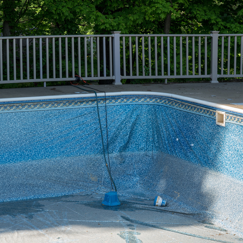 empty pool